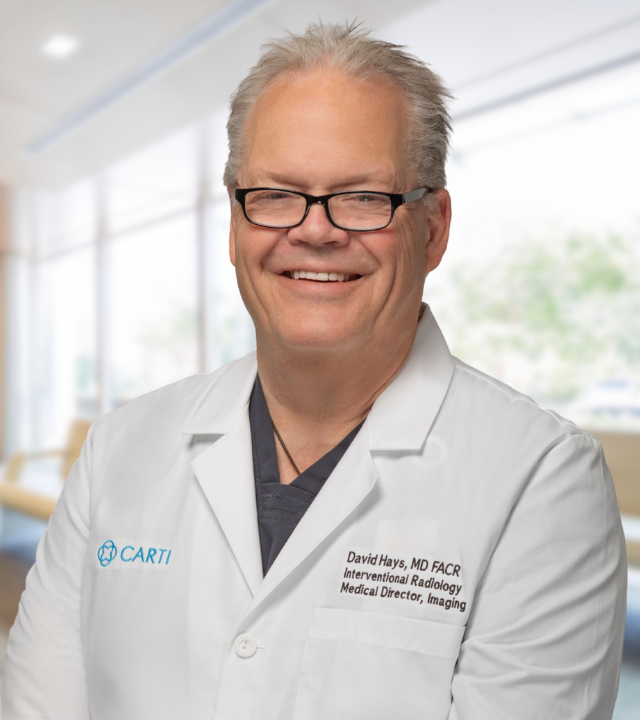 headshot of David Hays, M.D., FACR