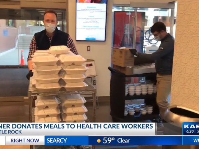 Cathead’s Diner Delivers Lunch to More Than 300 Front Line Team Members at CARTI Cancer Center in Little Rock