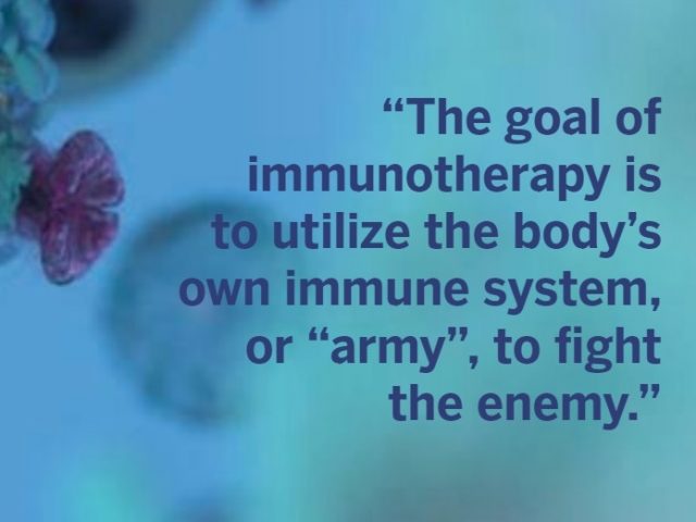 Harnessing the Immune System to Treat Cancer Patients