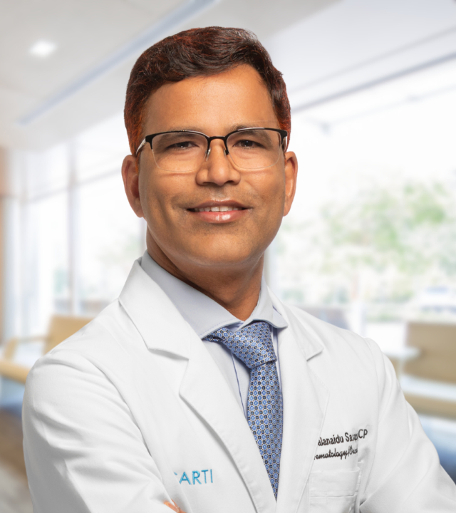 headshot of Appalanaidu Sasapu, M.D., FACP