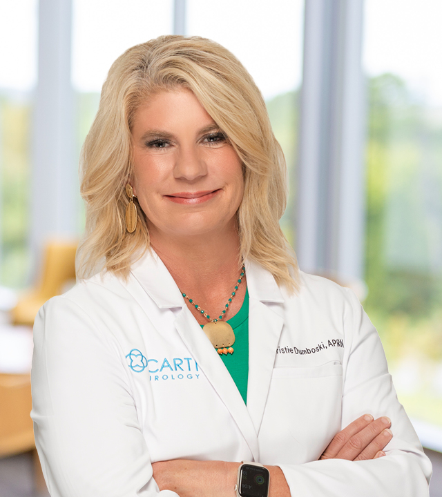 headshot of Christie Dumboski, MSN, APRN, AGACNP-BC