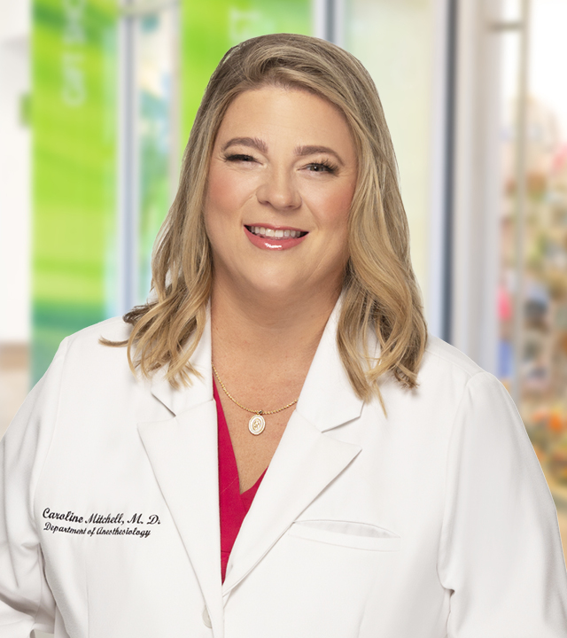 headshot of Caroline Mitchell, M.D.